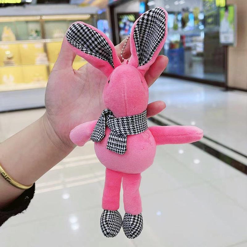 Korean Velvet Wishing Rabbit Plush Toy Gift Box