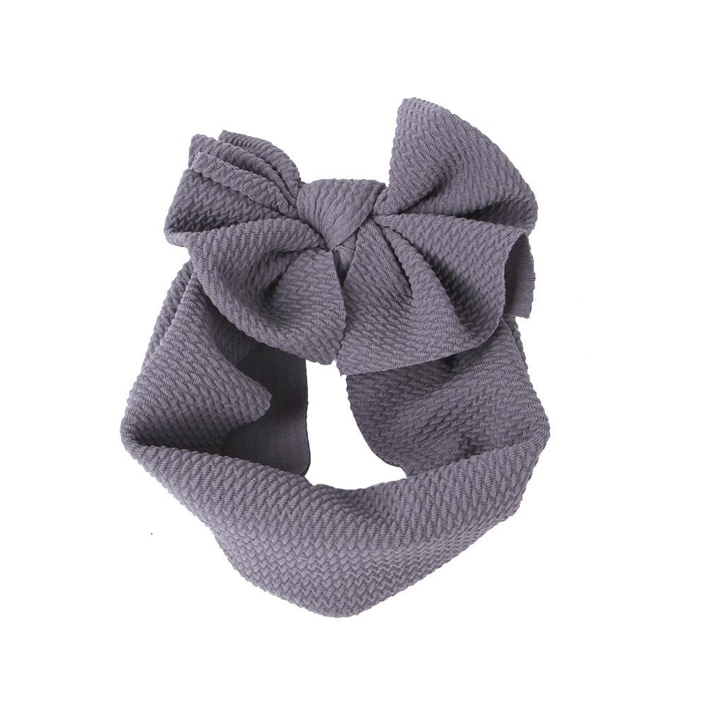 

Adorable Blue Purple Pink Grey And Yellow Pet Headwear For Bulldogs With Fun Bow Tie Design серый