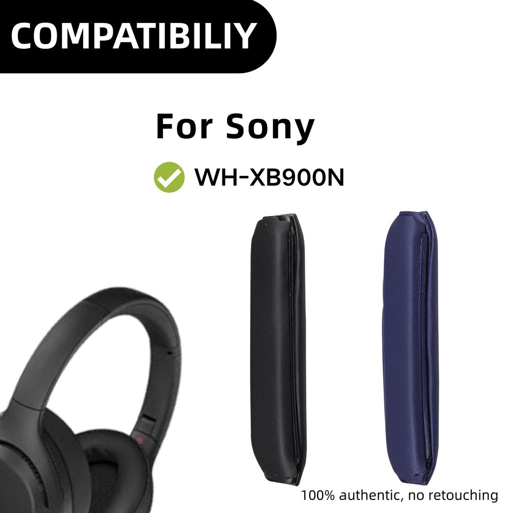 Protein Leather Headband Cover for Sony WH-XB900N Wireless Noise Canceling Headphones Headstrap Pad-Headphone Accessories