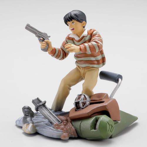 Kaiyodo miniQ AKIRA PART.1 "Kaneda" (Rereleased in 2025) Pre-painted Complete Figures, Box of 6, MQN039B