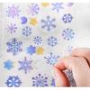 ПЭТ блестки звезда наклейка снежинка наклейка цвет DIY декоративная наклейка канцелярские товары подарок домашние мелкие предметы наклейка украшение