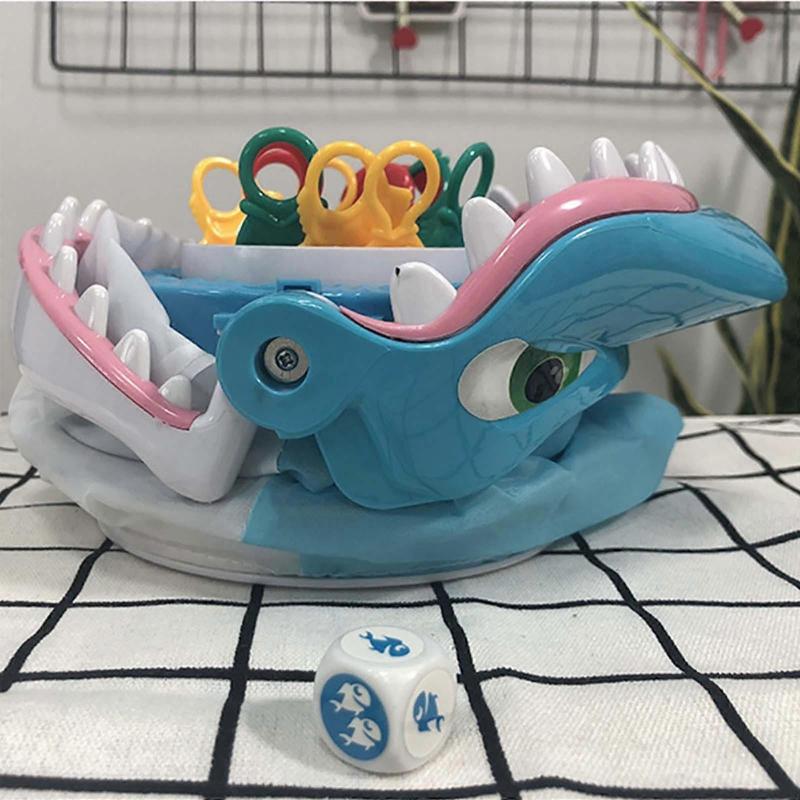 Toys for Kids Desktop Game Play House Tricky Toys Biting Hand Sharks