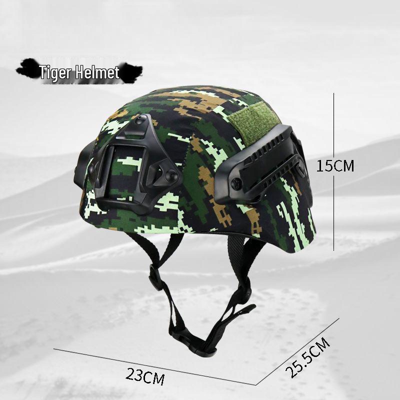Kids' Tactical Helmet - Special Forces Action Version, Lightweight Military Fan Design with Mickey for Child's Combat Play