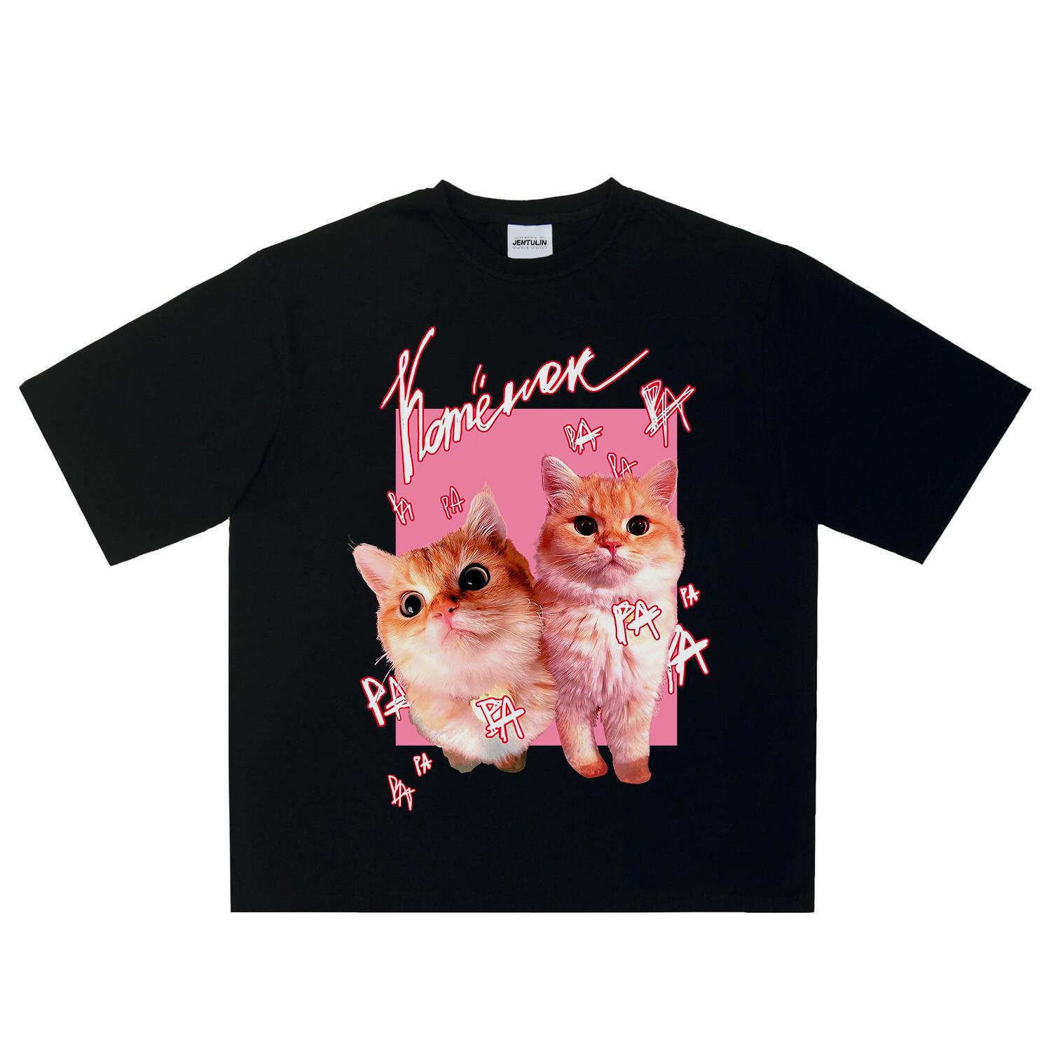 

2025 New Essential Cotton Unisex T-Shirt Fashion Printing Soft Breathable Crew Neck Fashion Men s and Women s T-Shirts OnePiece S