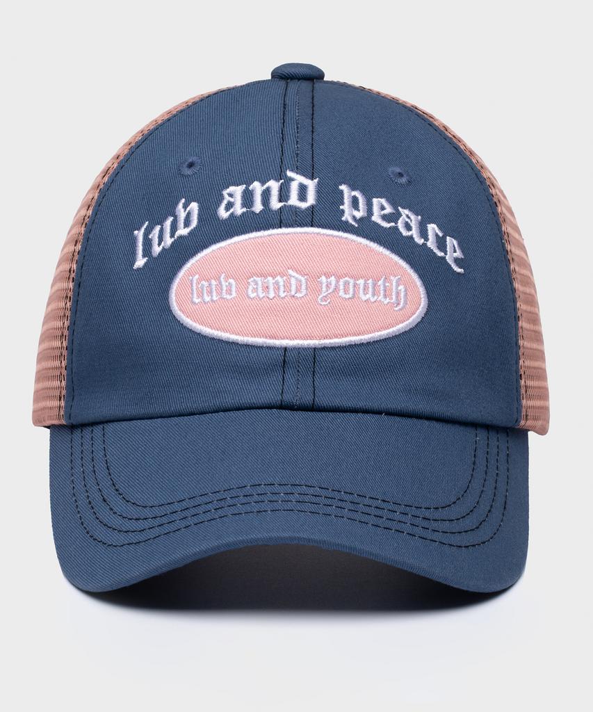 Likkeullou Rc Luv N Peace Ball Cap Blue