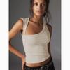 Summer  Hollow Irregular Neck Y2K Tank Tops Women Open Back Sexy Crop Tops T-shirt Casual Slim Fit Tanks Top For Women 30598