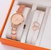Watch Bracelet Set Alloy Quartz Watch Fine Strap Women'S Watch Women'S Watch Wristwatch