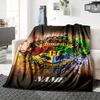 Custom Name "Harry Potter Sorcerer's Stone" blanket for Couch & Bed, Plush Cozy Fuzzy Blanket Super Soft & Warm Blankets for Fall and Winter. 090895