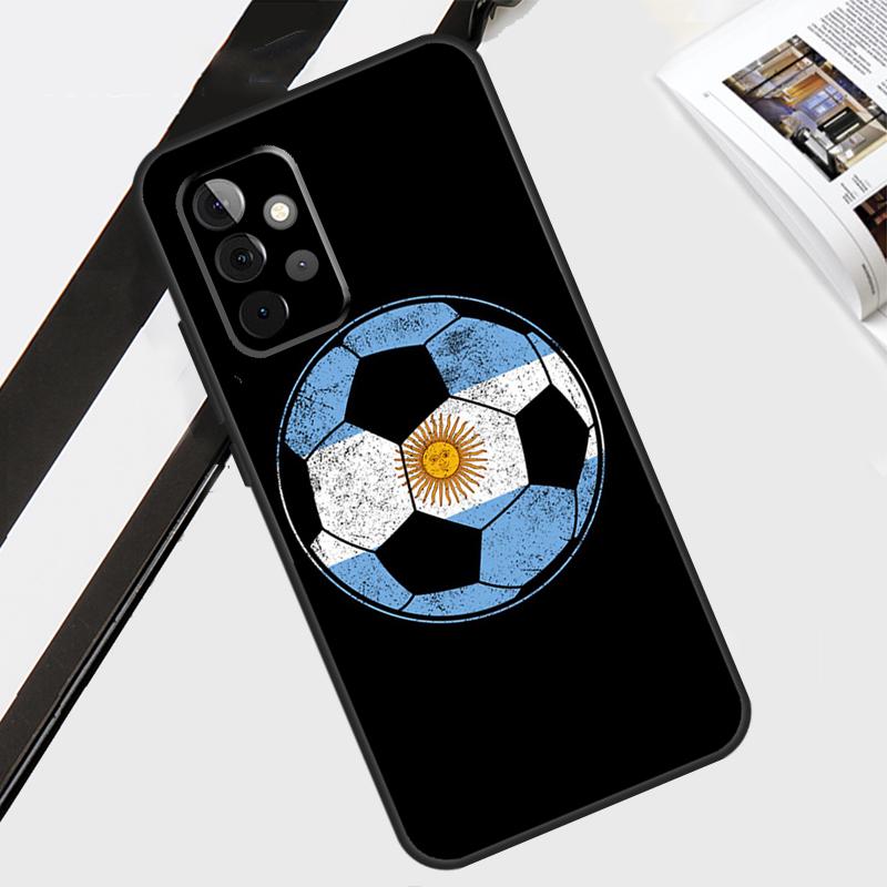 Argentina Flag Case For Samsung Galaxy A06 A56 A36 A26 A16 A54 A34 A14 A12 A22 A32 A52 A13 A53 A15 A35 A55