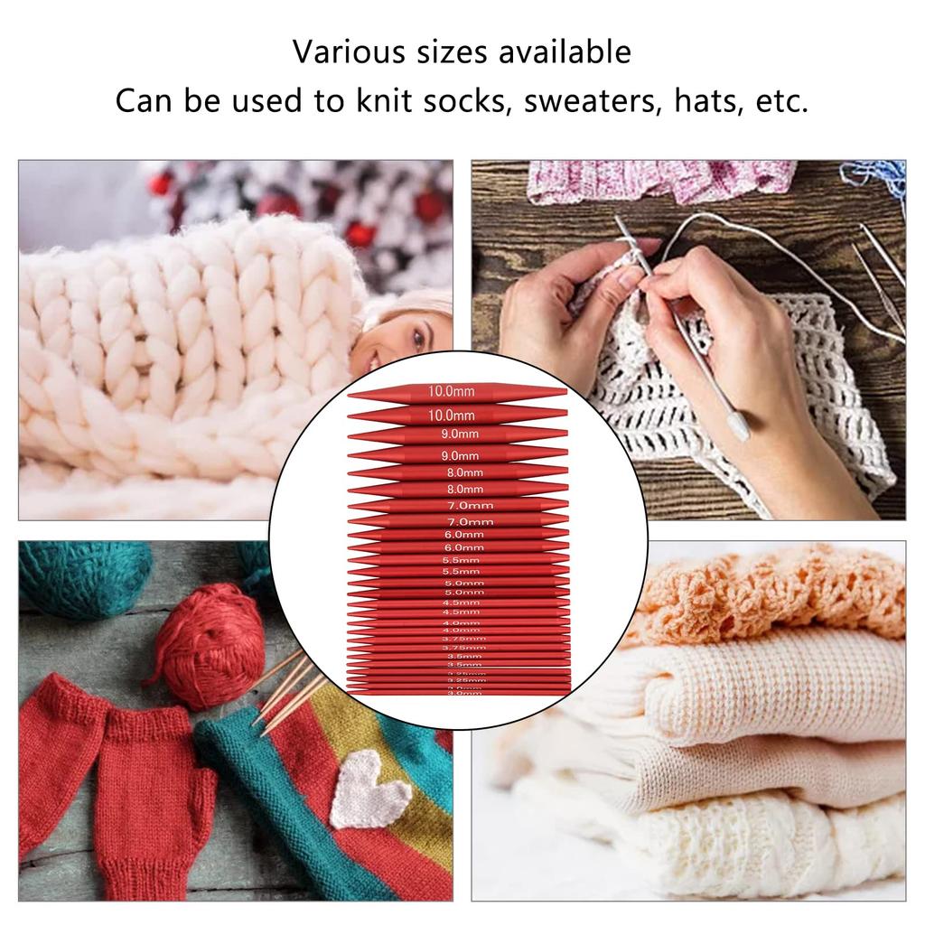Crochet Knitting Circular Knitting Circular Knitting Needles with Storage Craft DIY Household Use Hooks, Needles, Needles, Set, Switchable, Handbag,