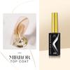 Professional Chrome Mirror Powder Top Coat UV Gel Varnish Semi Permanent Nail Polish Mirror Glitter Powder