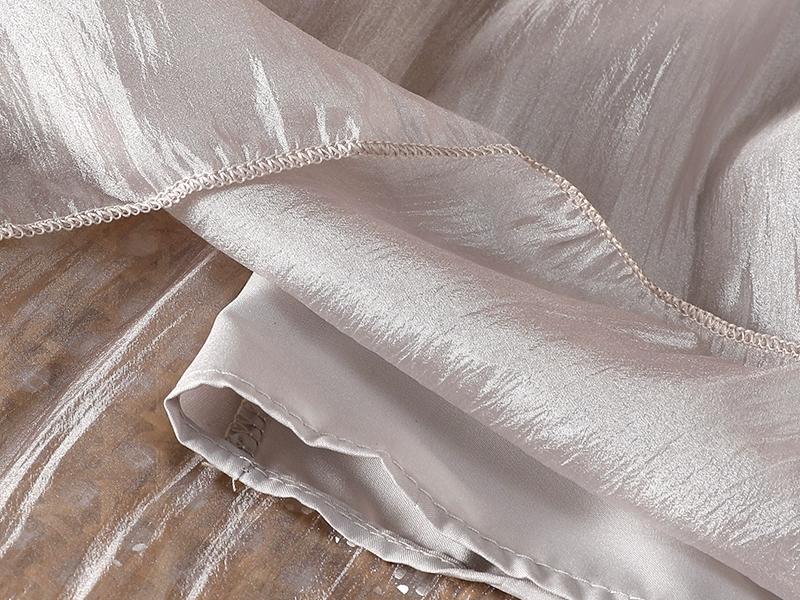 Dimanaf 2025 sommer Frauen Neue Röcke Feste Elastische Taille Gefaltete Elegante Röcke