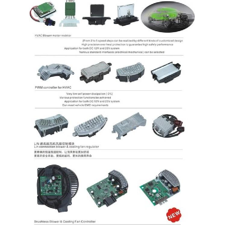 Front Auto Temp Control Blower Motor Resistor Compatible with 03-05 Accord / 06-