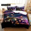 New 3d Print Anime Total Drama Bedding Set Single Twin Full Queen King Size Bed Set Adult Kid Bedroom Cartoons Duvet Cover Sets