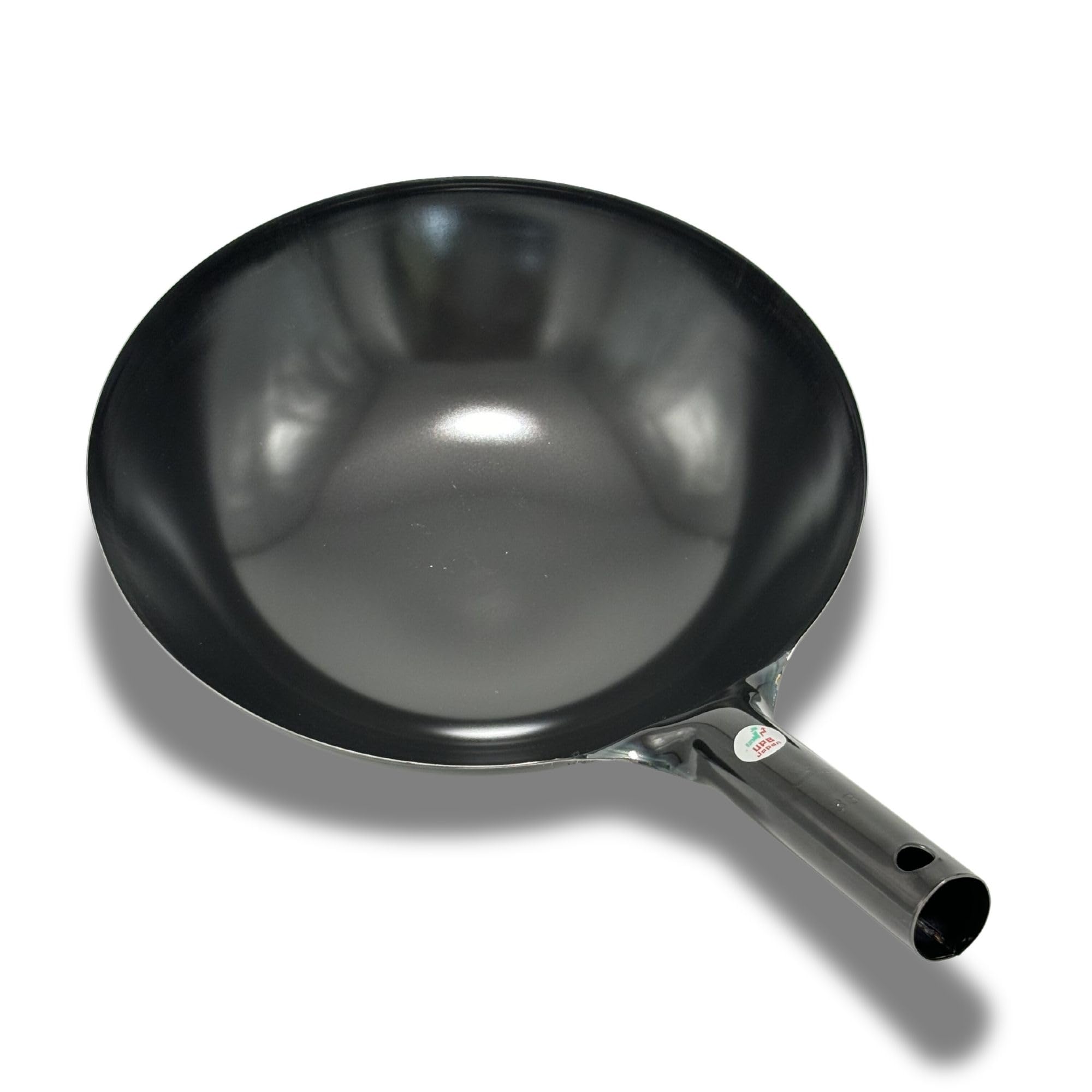 

UPB Japan Kanda Iron Beijing Wok - Lightweight and Durable - Perfect for Authentic Japanese Cooking - 11.8 inch 30cm