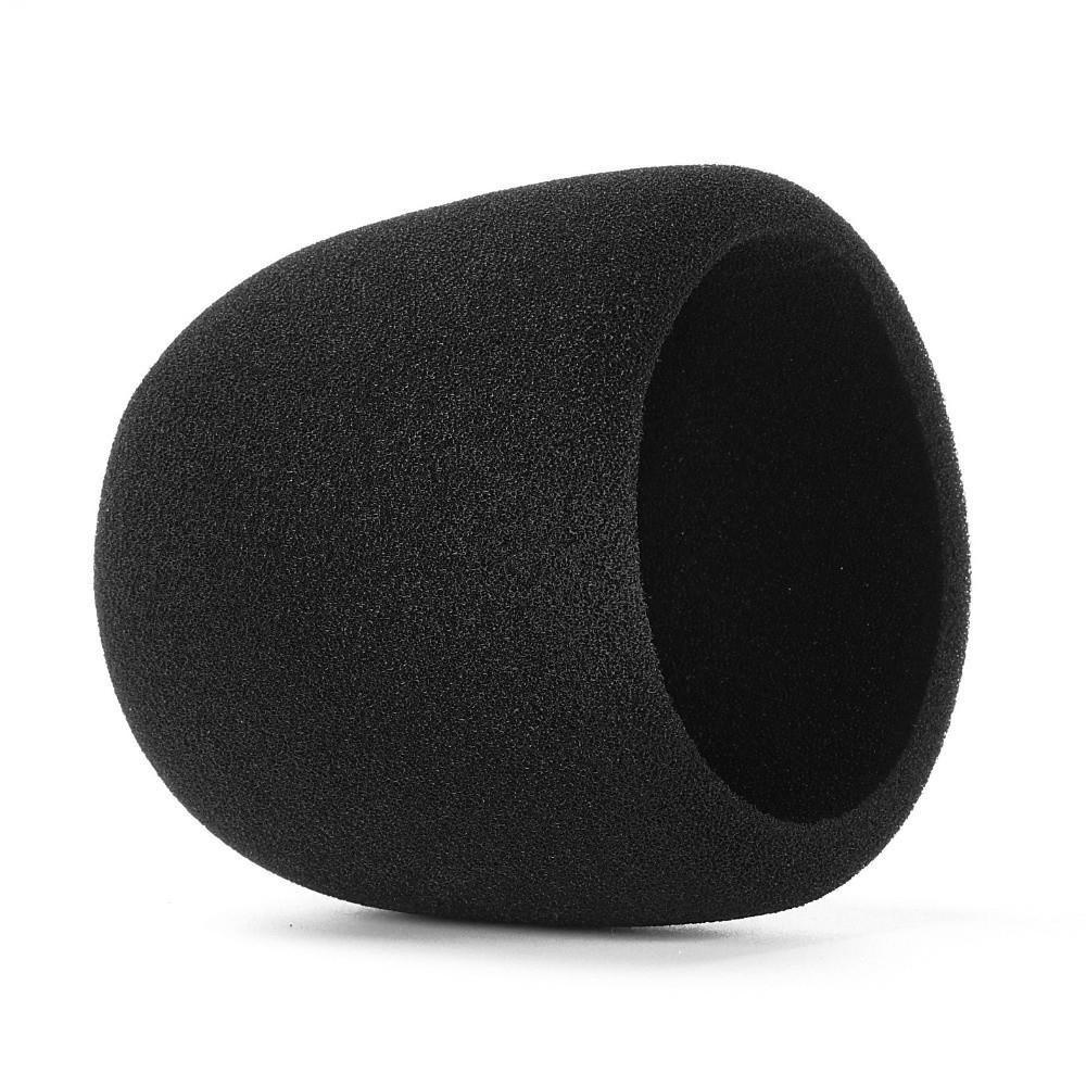

Replacement Mic Windscreen Cover Flocked Sponge Foam Windproof Microphone Cover for Blue Yeti, Yeti Pro Microphone чорний