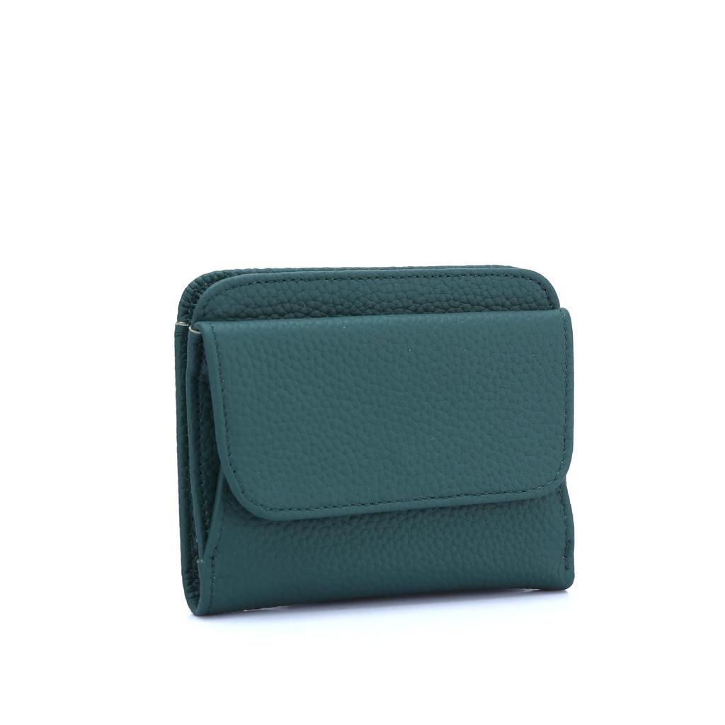 Japanese Style Genuine Leather Wallet: Short Design with Multiple Card Slots, Coin Purse, Large Capacity, and Multi-Compartment.