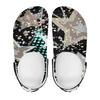 Women Men Color Print EVA Clogs Breathable Lightweight Slip On Garden Shoes for Beach Pool Bathroom Home Sandals Travel Wear