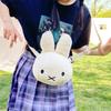 Cute Miffy Plush Backpack Girl Shoulder Crossbody Mobile Phone Storage Bag Children's Toy Home Decoration Gift