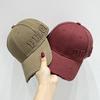 Baseball Cap Men Women Autumn Cotton Embroidered Letter Sun Hat For Casual Sun Protection