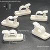 Adhesive Cable Management Clips - Nylon R-type Wire Holders