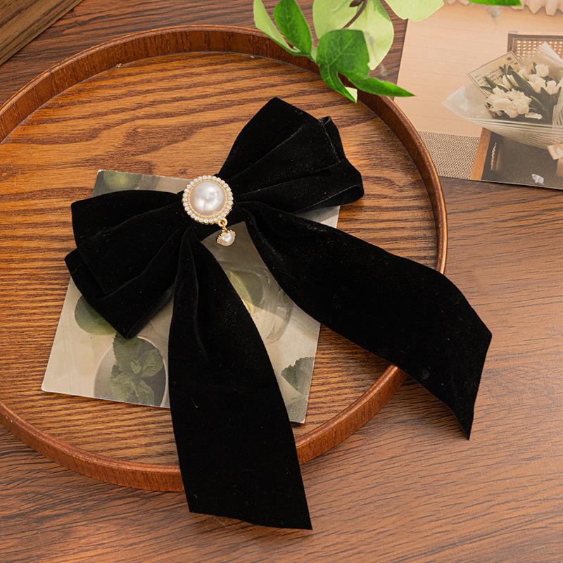 Velvet Velká mašle Vlásenka pro ženy Dívky Vintage Elegantní Vlásenky Pokrývka hlavy Pokrývka hlavy Vynikající vlasové doplňky Dárky