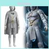 Tuta Cosplay Moon Knight Film Marvel per Adulti Bambini Costume per Role Playing con Mantello Tuta