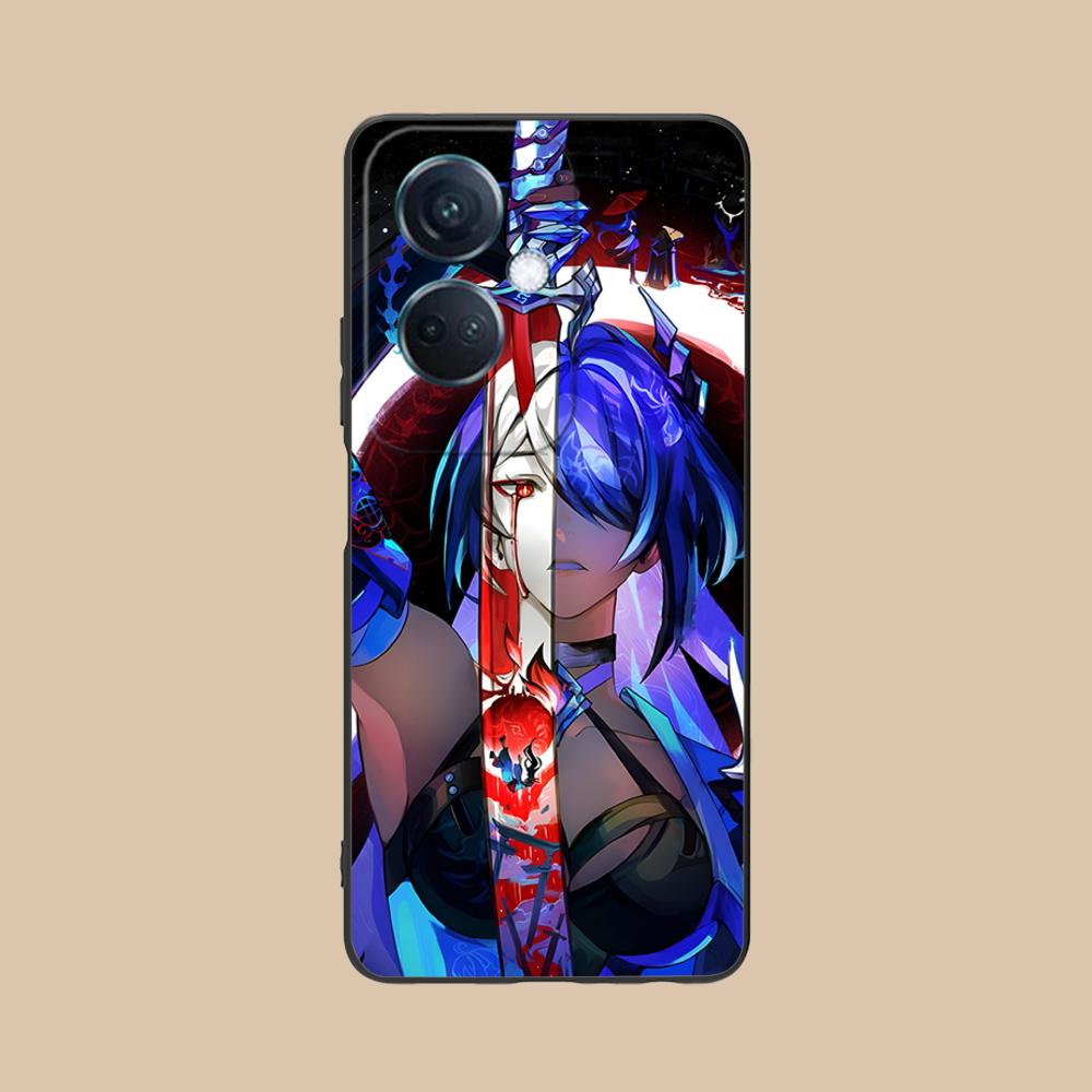 Funda HSR Acheron Mate de TPU para Teléfono Móvil para OPPO Reno 14 13 12 11 10 9 8 7 6 5 F T Pro 5G Cubierta con Impresión Colorida