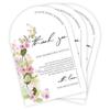 Watercolor Wedding Event Seating Cards & Thank You Cards - Floral Table Decorations