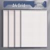 Premium Minimalist Spiral Notebook - B5, Top-Bound, Extra Thick for Students