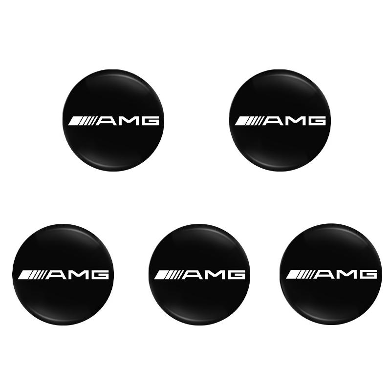 

AMG Car Remote Key Logo Accessory Emblem Stickers For Mercedes Benz AMG A B C E G CLA GLA W211 W214 W205 W203 W204 W206 W220
