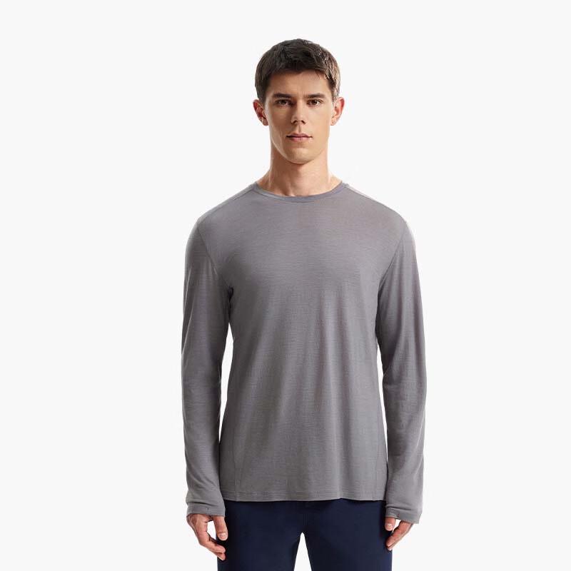 

NORTHLAND Men s Chasing Rock Merino Wool Long Sleeve T-Shirt NTSFH5583E 190/104A