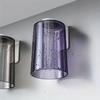 Magnetischer Klappbecher, Transparenter und Schlichter Haushalts-Toilettenartikelbecher, Wandmontierter Zahnputzbecher, Zahnbürstenhalter-Ablage
