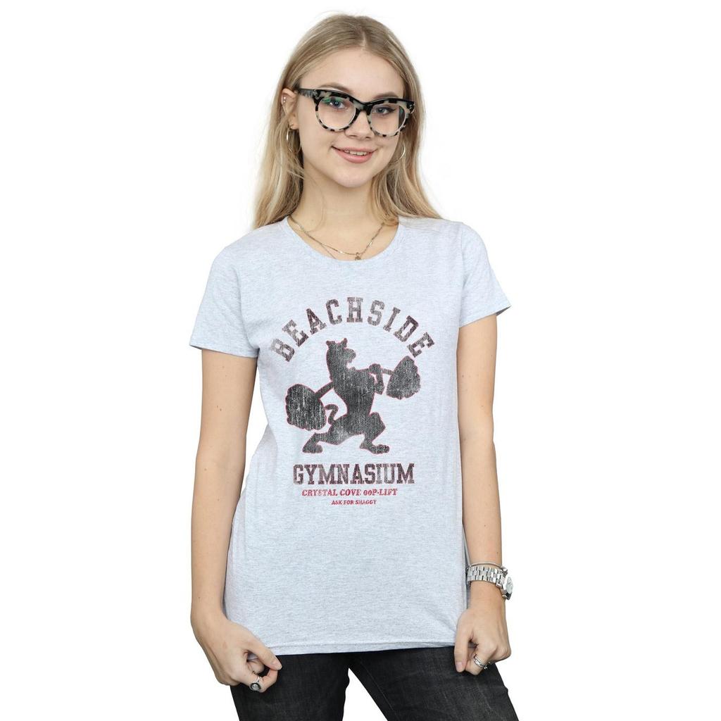 Scooby Doo Womens/Ladies Beachside Gymnasium Cotton T-Shirt