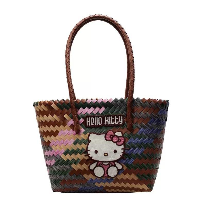 Single Pattern Shoulder Underarm Bag Large Capacity Fashion Handbag