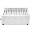 Podgrzewacz grill rolkowy do parówek hot-dogów dwustrefowy 14 rolek 45 cm 1230 W