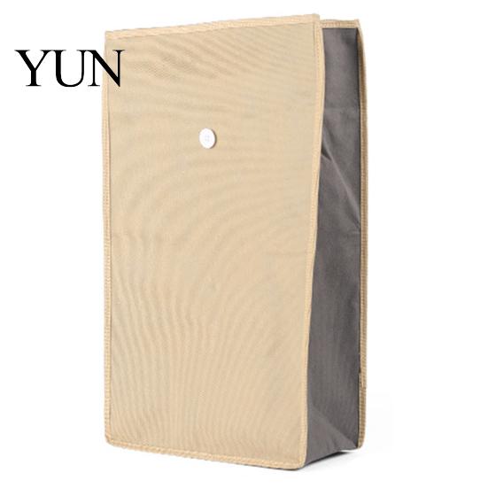 Vegetable Storage Bags Reusable Self Sealing Potato Onion Bags, Light Blocking Bag with Side Home Kitchen Supplies Zipper, Non-woven Fabric