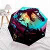 1 szt. Wiatroodporny Automatyczny Parasol Jurassic Park, Lekki dla Kobiet/Mężczyzn, Idealny Prezent Świąteczny a0811227