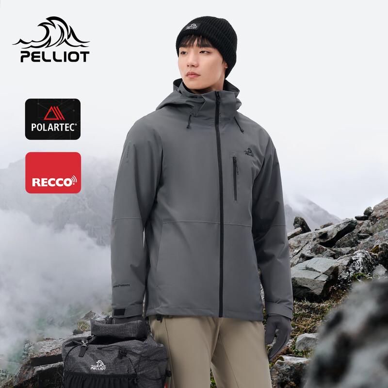 Pelliot Men's 3-in-1 Outdoor Fleece Lined Jacket