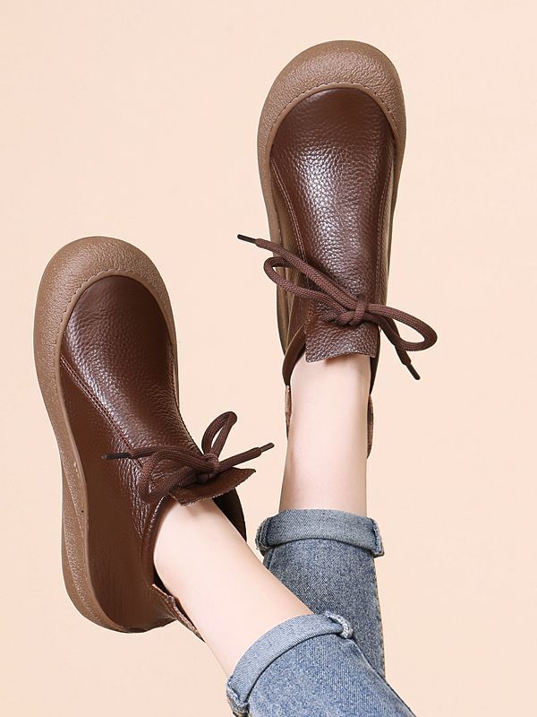 Retro thick-soled Martin boots women's soft-soled round-headed ugly cute single boots 2025 autumn new versatile casual mother short boots