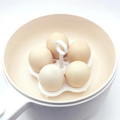 1pc Universal Health Pot Steamer Egg Rack Food-Grade Heat-Resistant PP Egg Holder Eggs Steaming Stand Kitchen Boiling Eggs Tray