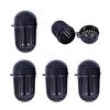 5Pcs Portable Fish Lure Fishing Baits Cage Conjoined Basket Feeder Holder Tackle Split Swim Feeder Basket Fishing Tool
