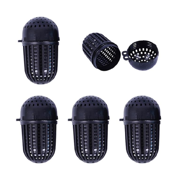 5Pcs Portable Fish Lure Fishing Baits Cage Conjoined Basket Feeder Holder Tackle Split Swim Feeder Basket Fishing Tool
