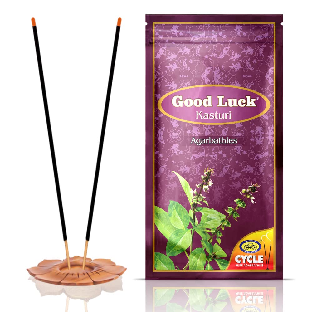 Cycle Pure Agarbatti Combo Pack 5N Kewda, Kasturi, Champa, Rose, Mogra Floral Natural Incense Sticks for Puja Meditation and Positive Vibes