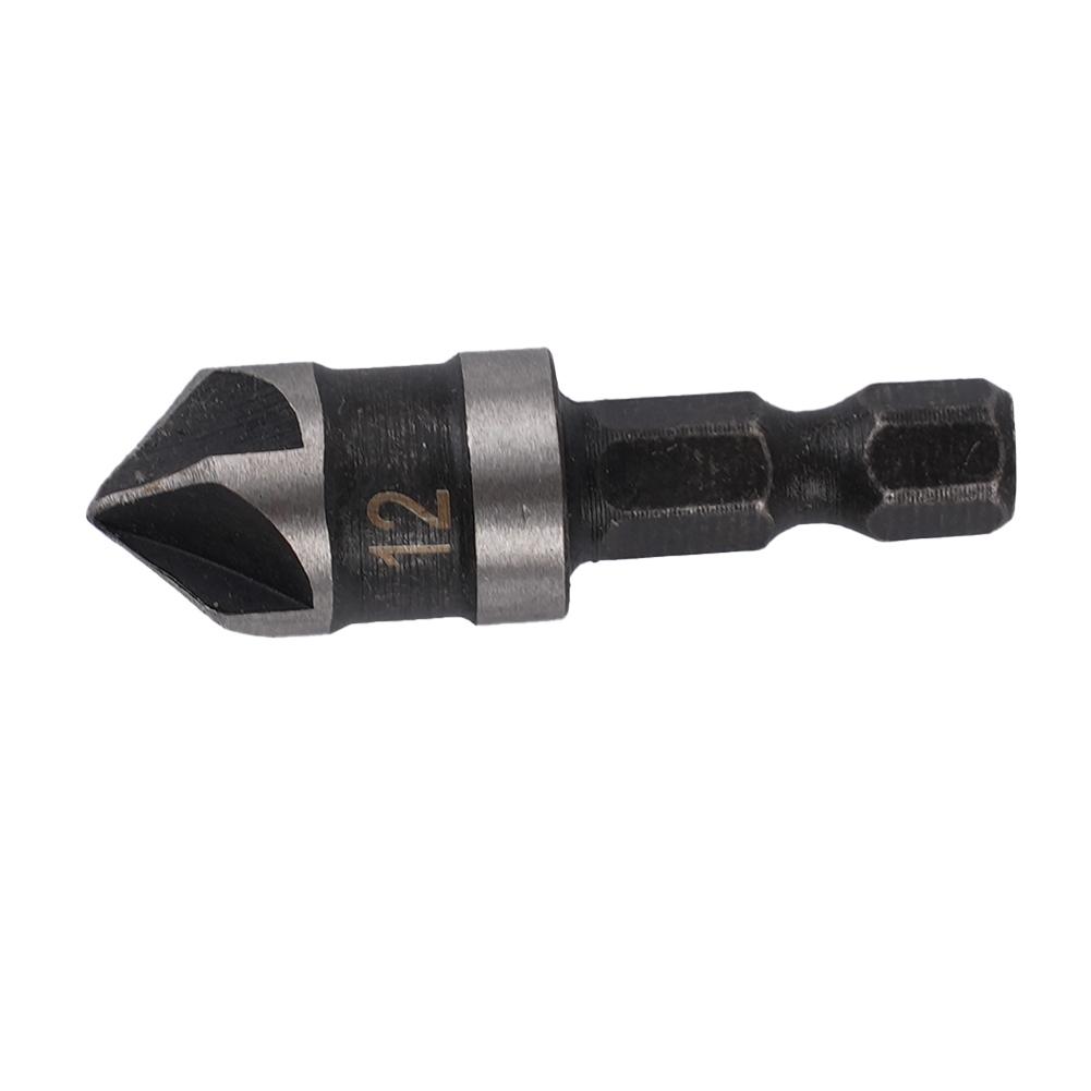 12/16/19mm Drill Bit 90 Degree Carbon Steel Drilling