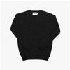 Halliove Scotland M3834 7 Shaggy Black Shaggy Dog Black Hole GarMent Men S Knit