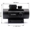 Trirock Tactical Red/Green Dot Sight, 1x40RD, Compatible with 20mm/10mm Rail Mounts, 5-Level Red/Green Adjustment (New Edition)