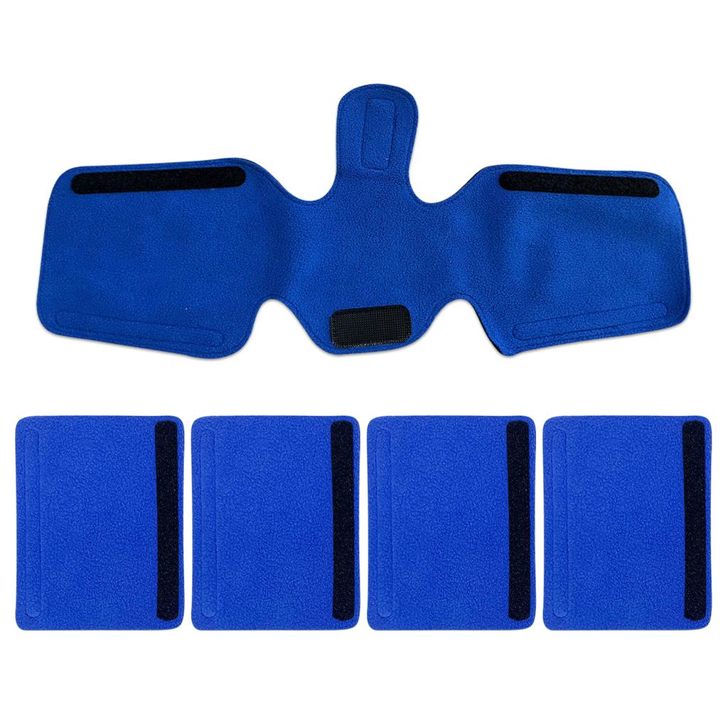 4 Pack CPap Mask Straps Covers + 1 Neck Strap Pads, Comfort Headgear Strap Covers for Full Face Masks Accessories & Supplies