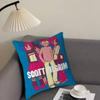 S-Scott Pilgrim Takes Off Pillow Covers Cartoon Sofa Decorative Home Double-sided Printing Short Plush Cute Cushion Cover