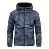Men's Spring/Autumn Camouflage Hooded Windproof Casual Jacket